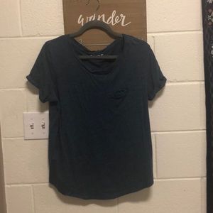 Navy blue tee
